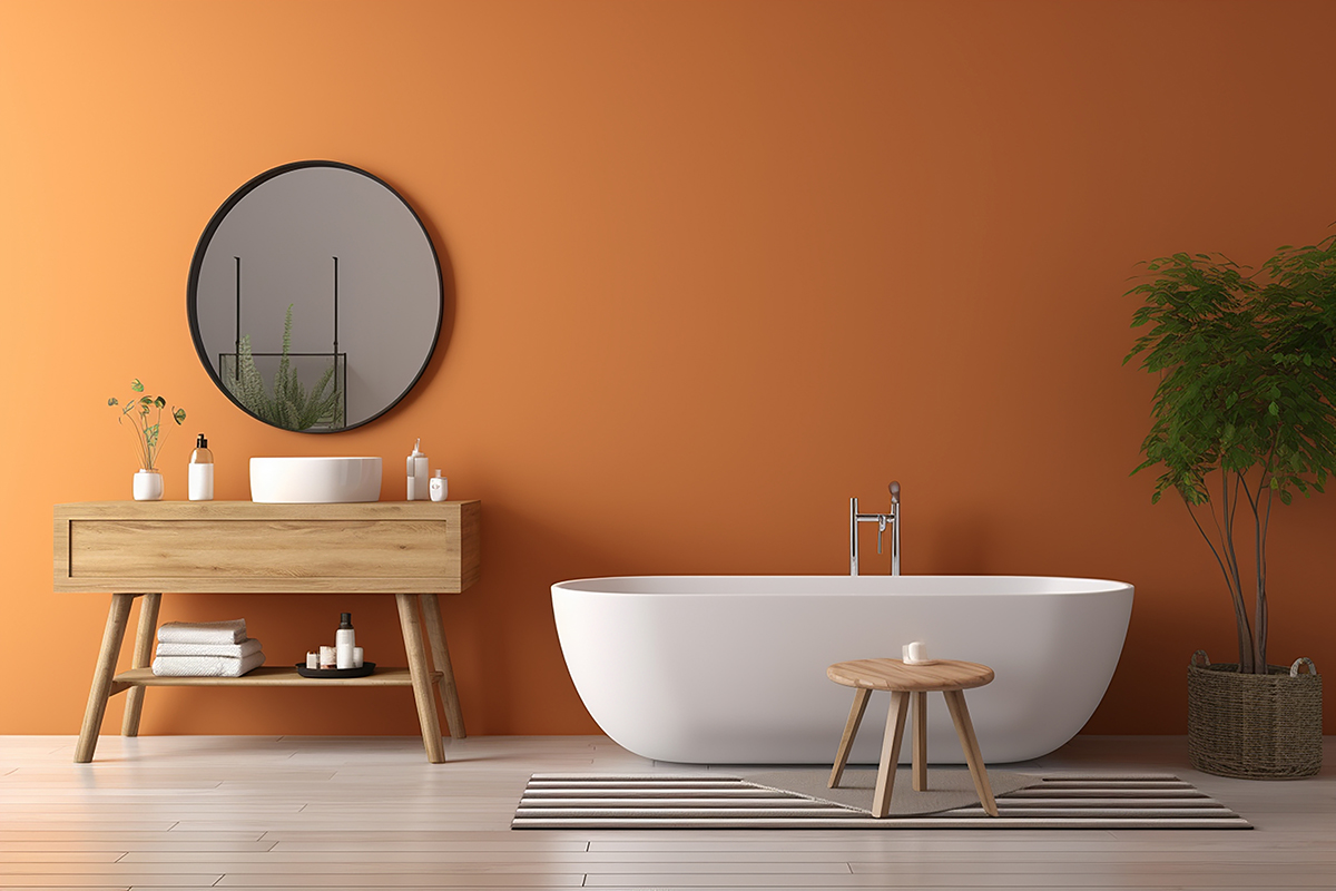 modern bathroom vanity