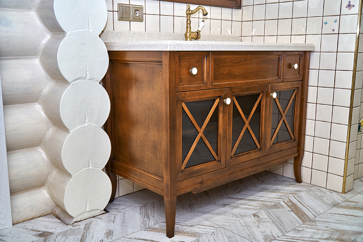 Solid Wood Bathroom Vanity