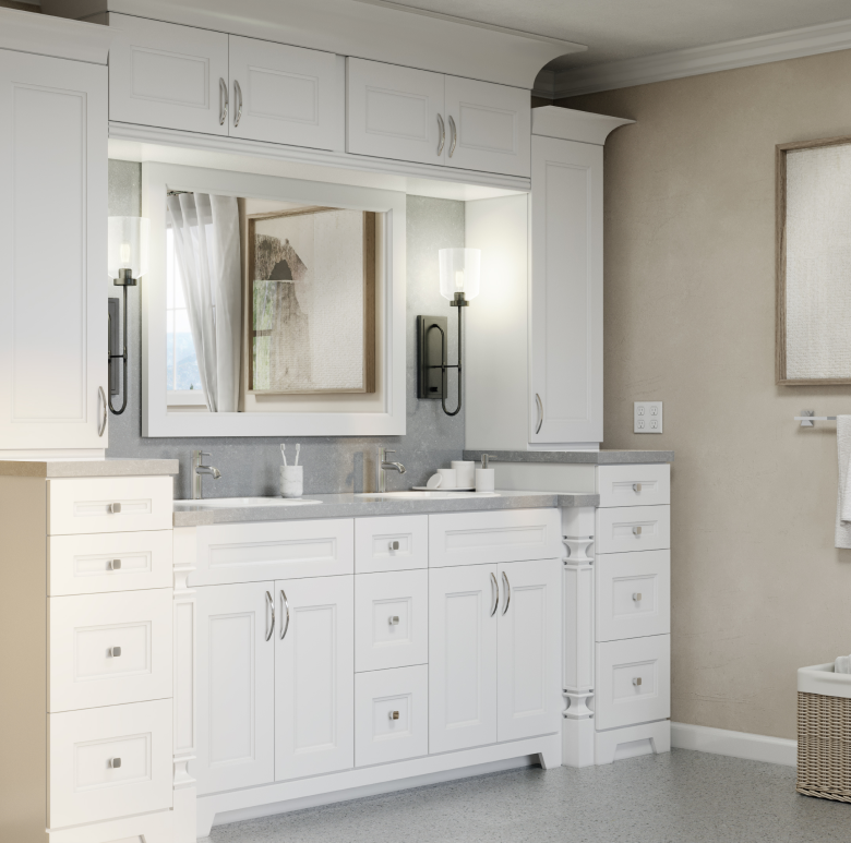 Home vanity setup