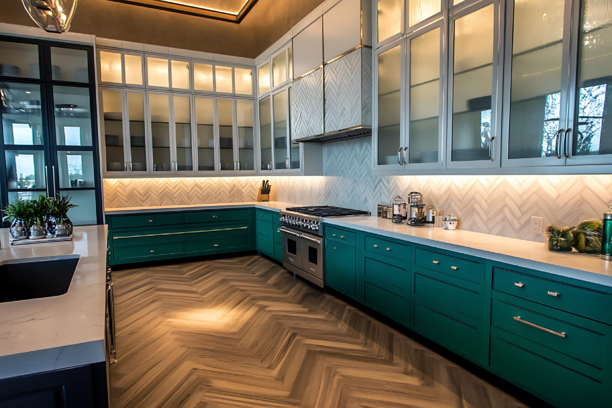 How to Choose Kitchen Cabinets That Match Your Countertops, Flooring & Backsplash