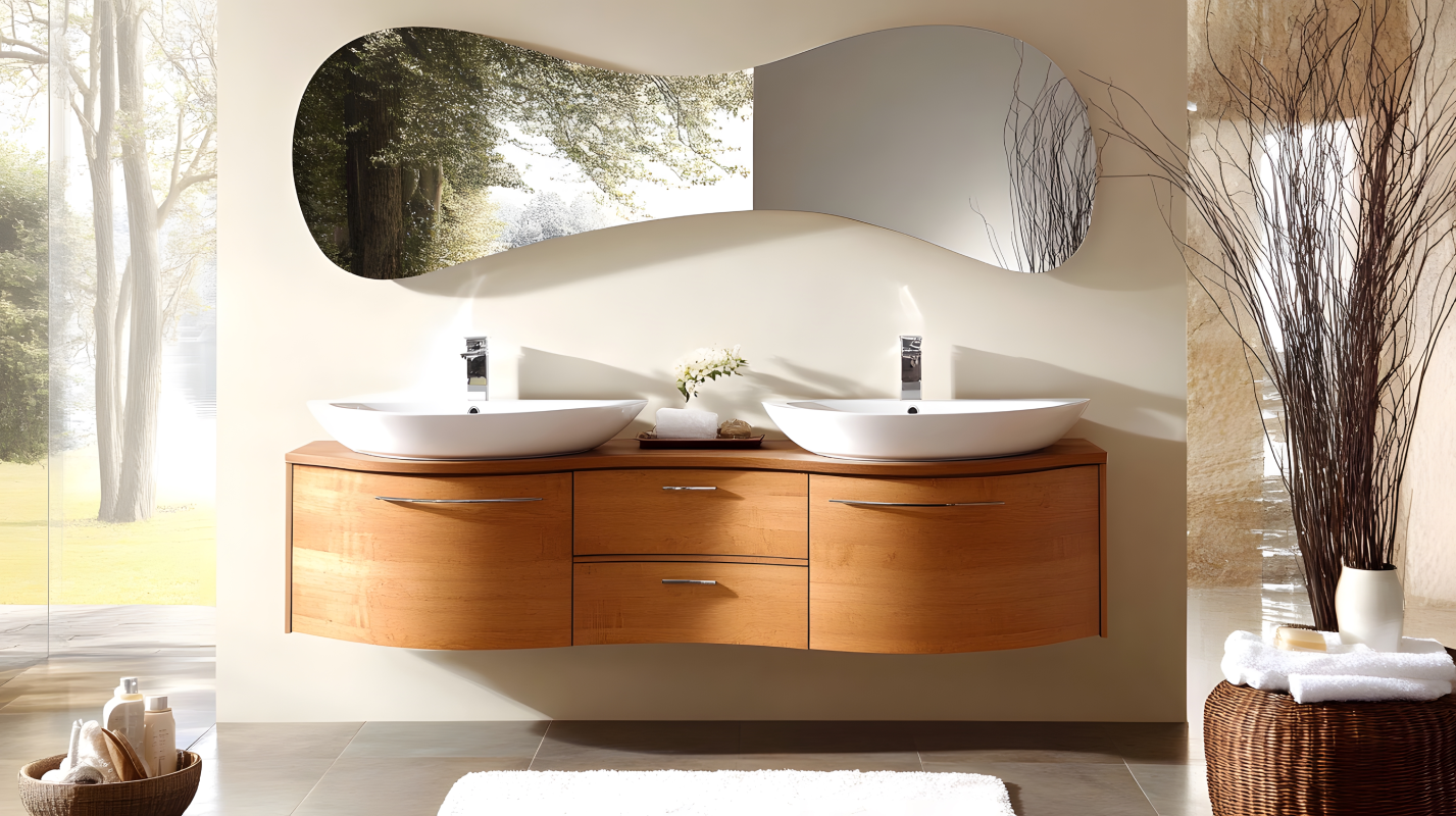 Bathroom Vanities with Double Sink Layouts: Design Ideas for Shared Spaces